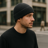 Ribbed Wool Beanie thumbnail 2